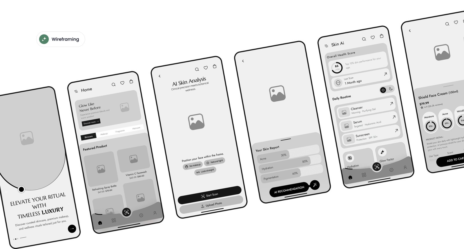 Elyra Wireframes